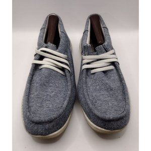 Women's Size 8B Magellan Outdoors Blue & White Moc Toe Shoes